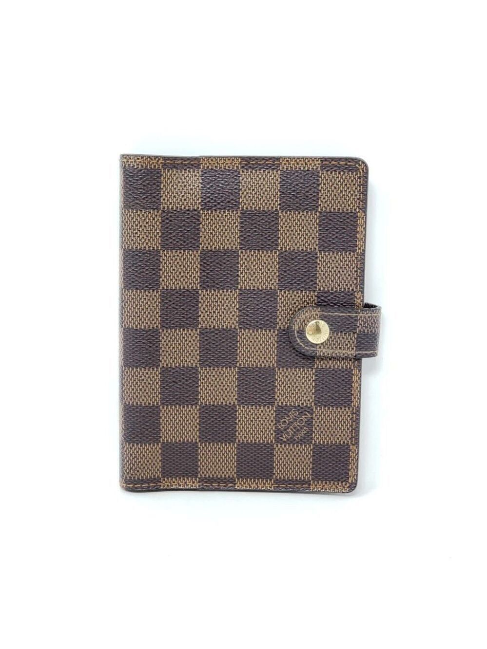 Authentic Louis Vuitton Agenda PM Damier Ebene Cover | LV Planner Organizer